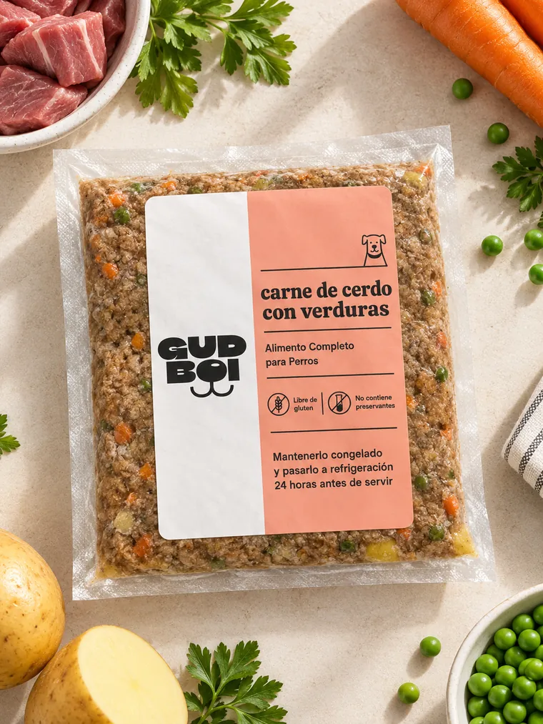 Paquete de Gud Boi Cerdo con Verduras